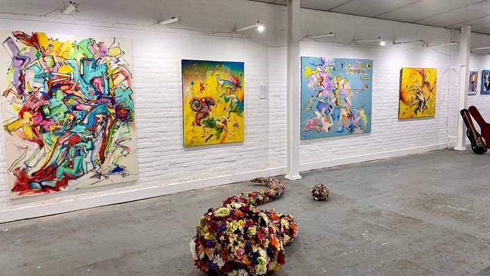 Micks Art Gallery in Emmen NL.   Pierre van Dijk Tentoonstelling van 13 April tot 13 Juli '25
