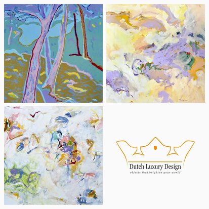 Abstract Expressionism Pierre van Dijk, Dutch luxury Design, Willem de Kooning, Barnett Newman, Jackson Pollock, Mark Rothko,