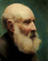 Portret Oude Man  uit  1968